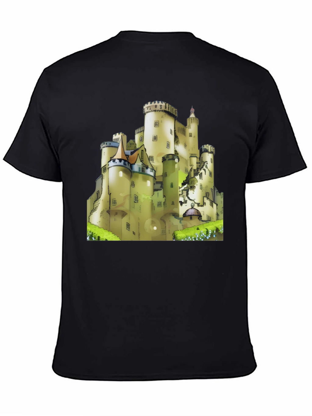 Castle Graphic Tee - Medieval Fantasy Shirt