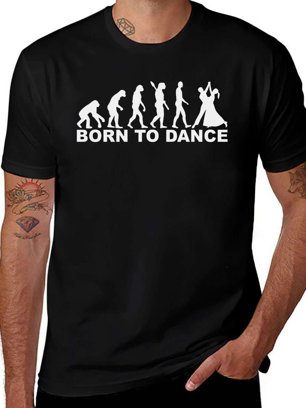 Born To Dance Evolution Graphic Tee