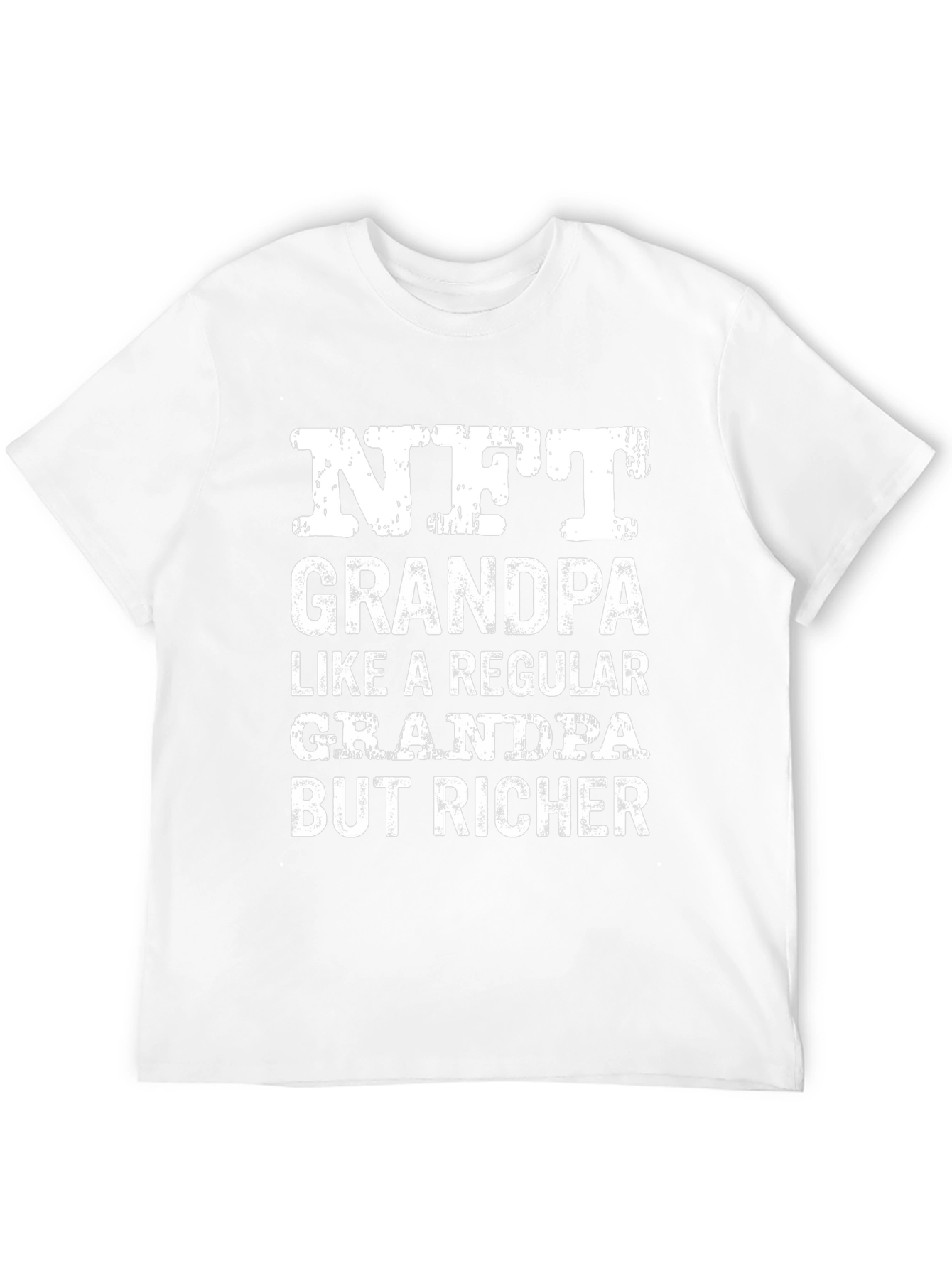 NFT Grandpa Graphic T-Shirt