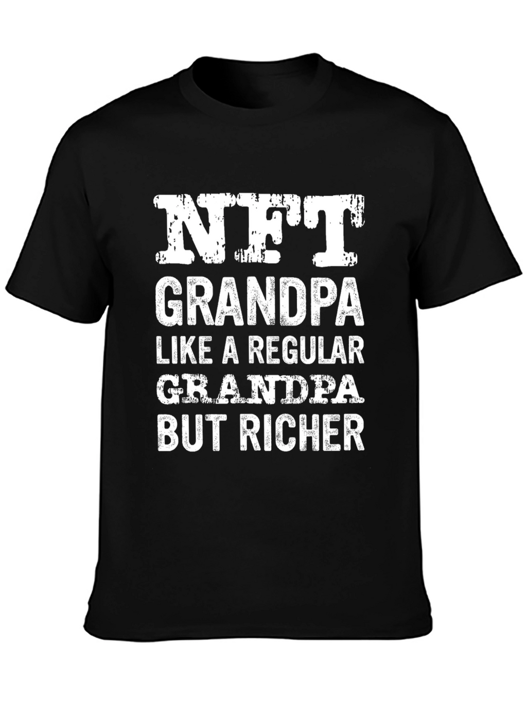 NFT Grandpa Graphic T-Shirt