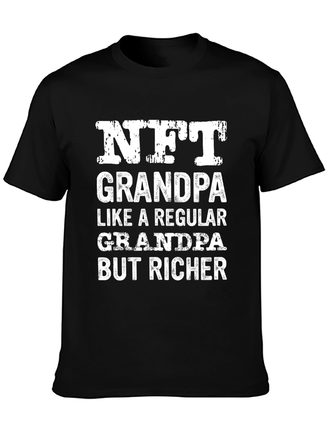 NFT Grandpa Graphic T-Shirt