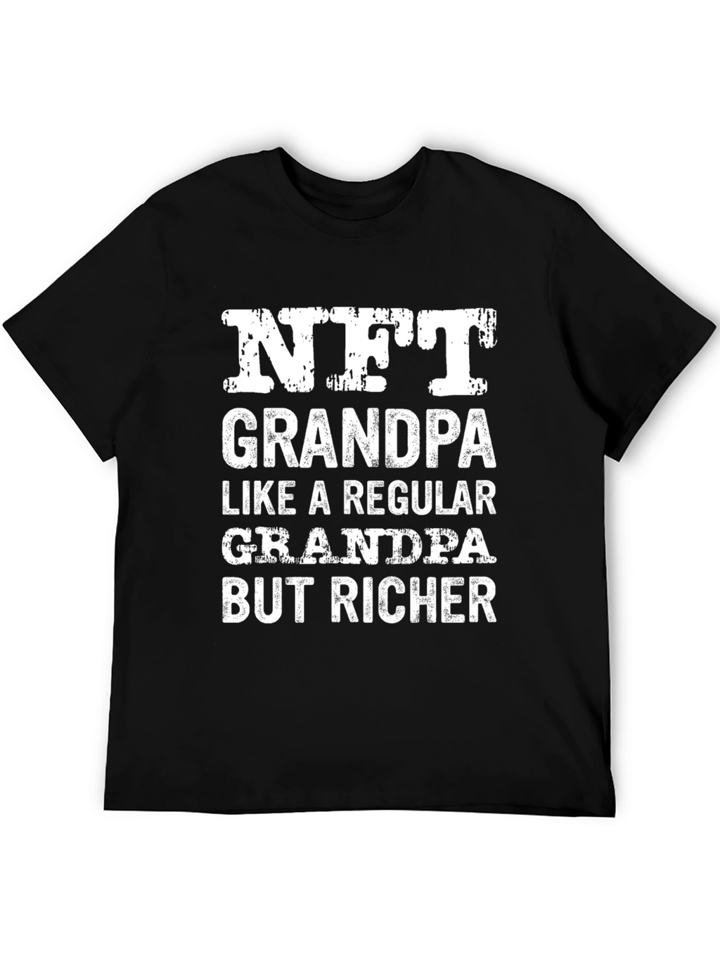 NFT Grandpa Graphic T-Shirt