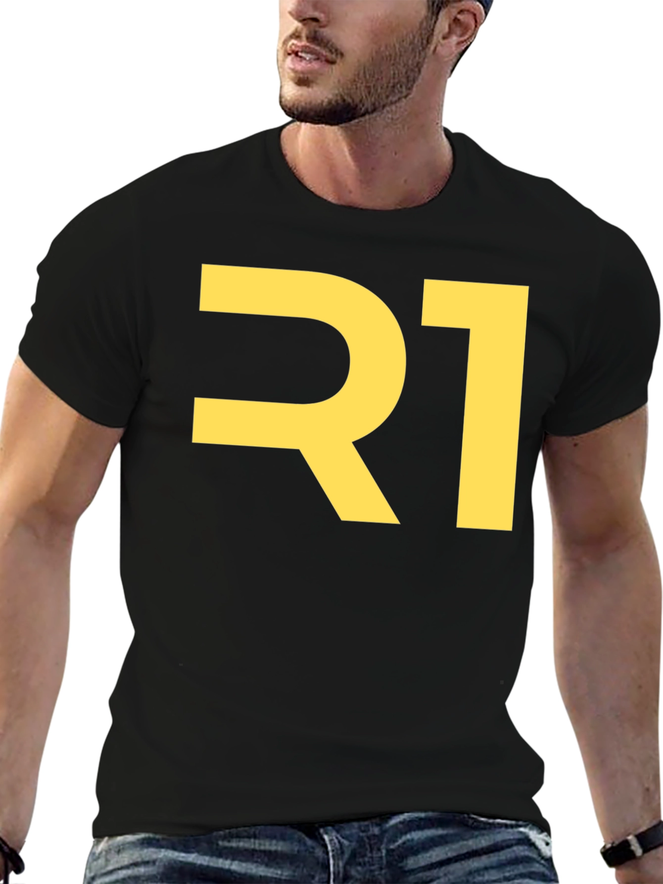 Bold R1 Graphic Tee - Stylish Casual Wear