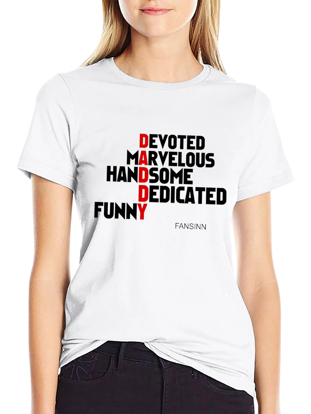 Daddy Devoted Graphic Tee - Black Cotton T-Shirt