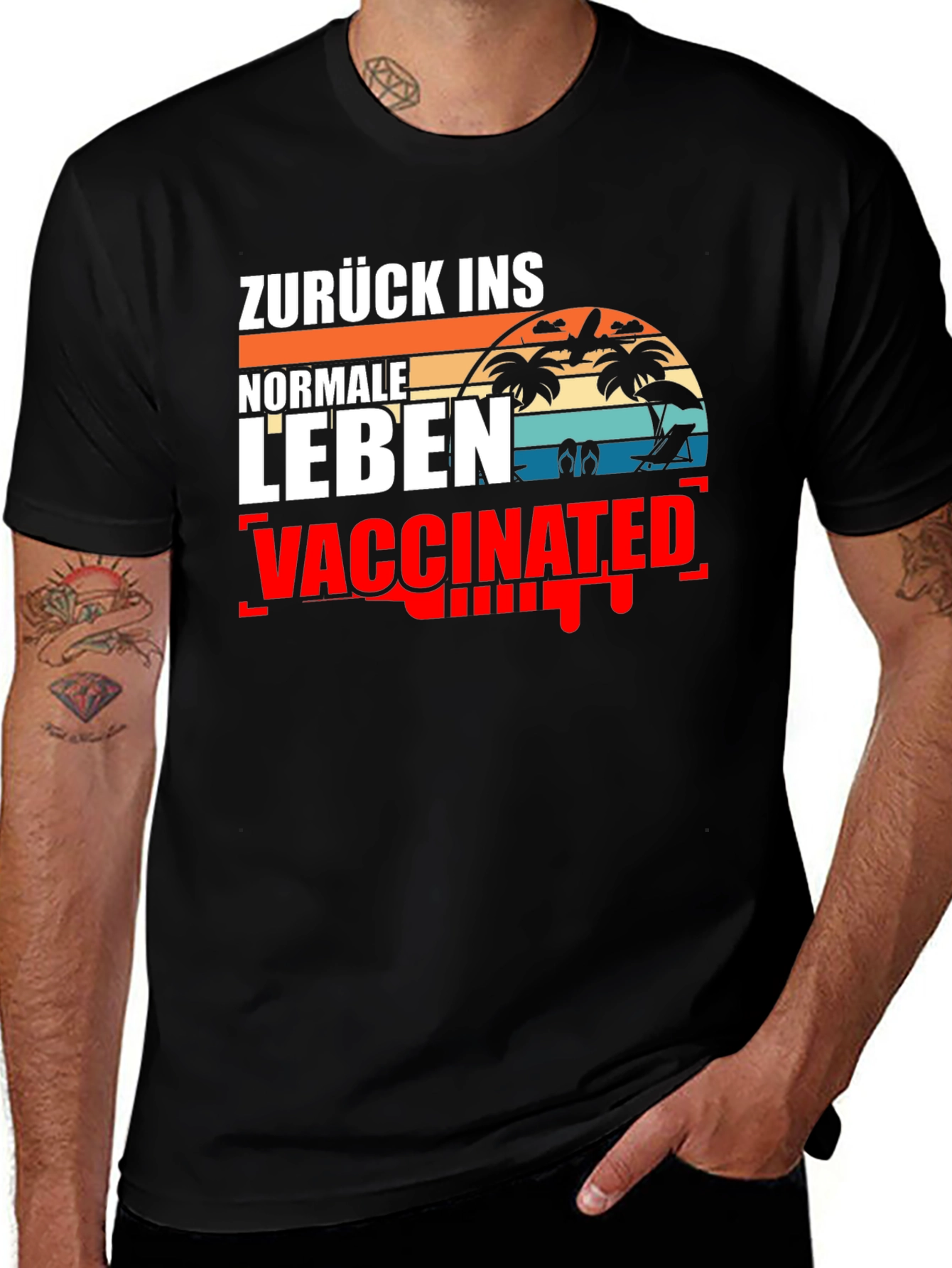 Vaccinated Return to Normal Life T-Shirt