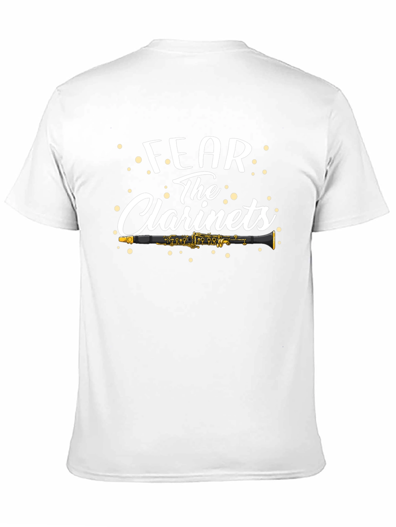 Fear the Clarinets T-Shirt - Musician Humor Tee