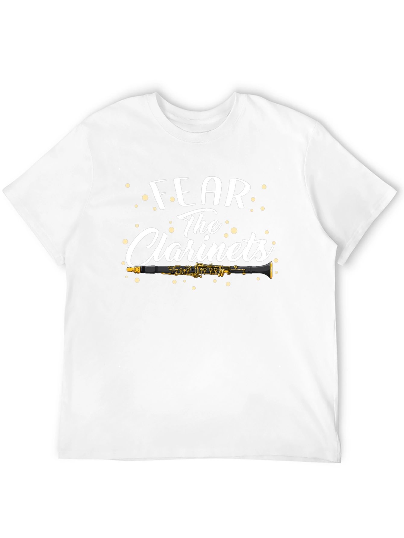 Fear the Clarinets T-Shirt - Musician Humor Tee