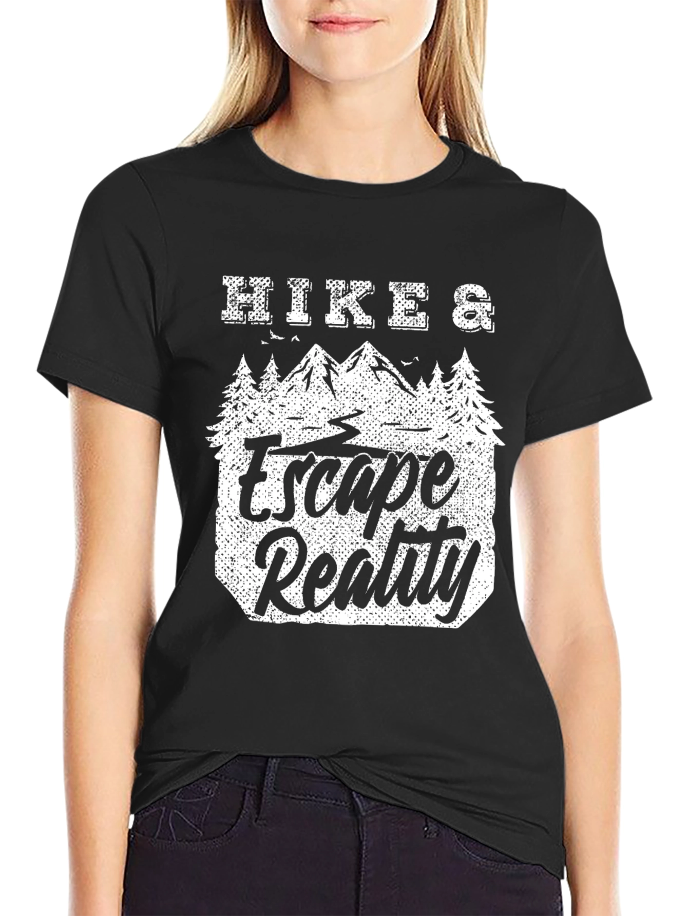 Hike & Escape Reality T-Shirt - Outdoor Adventure Tee