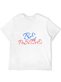 Be Positive Graphic T-Shirt - Short Sleeve