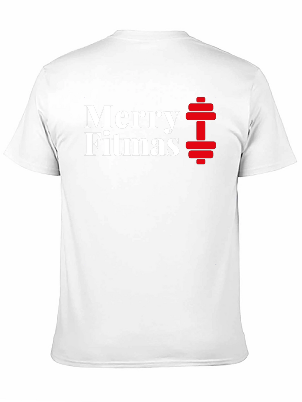 Merry Fitmas Workout T-Shirt - Holiday Gym Apparel