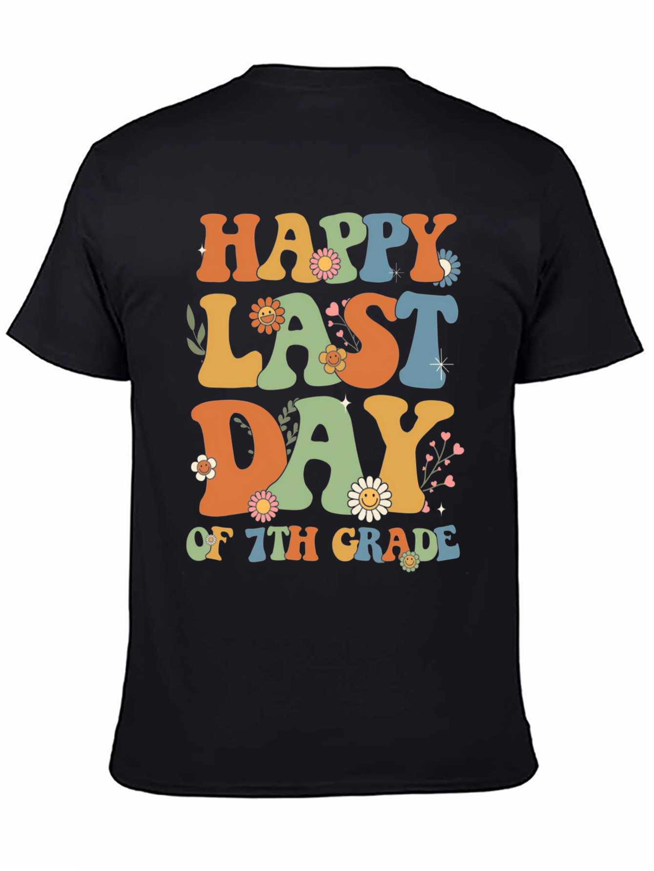 Happy Last Day of 7th Grade Graphic Tee