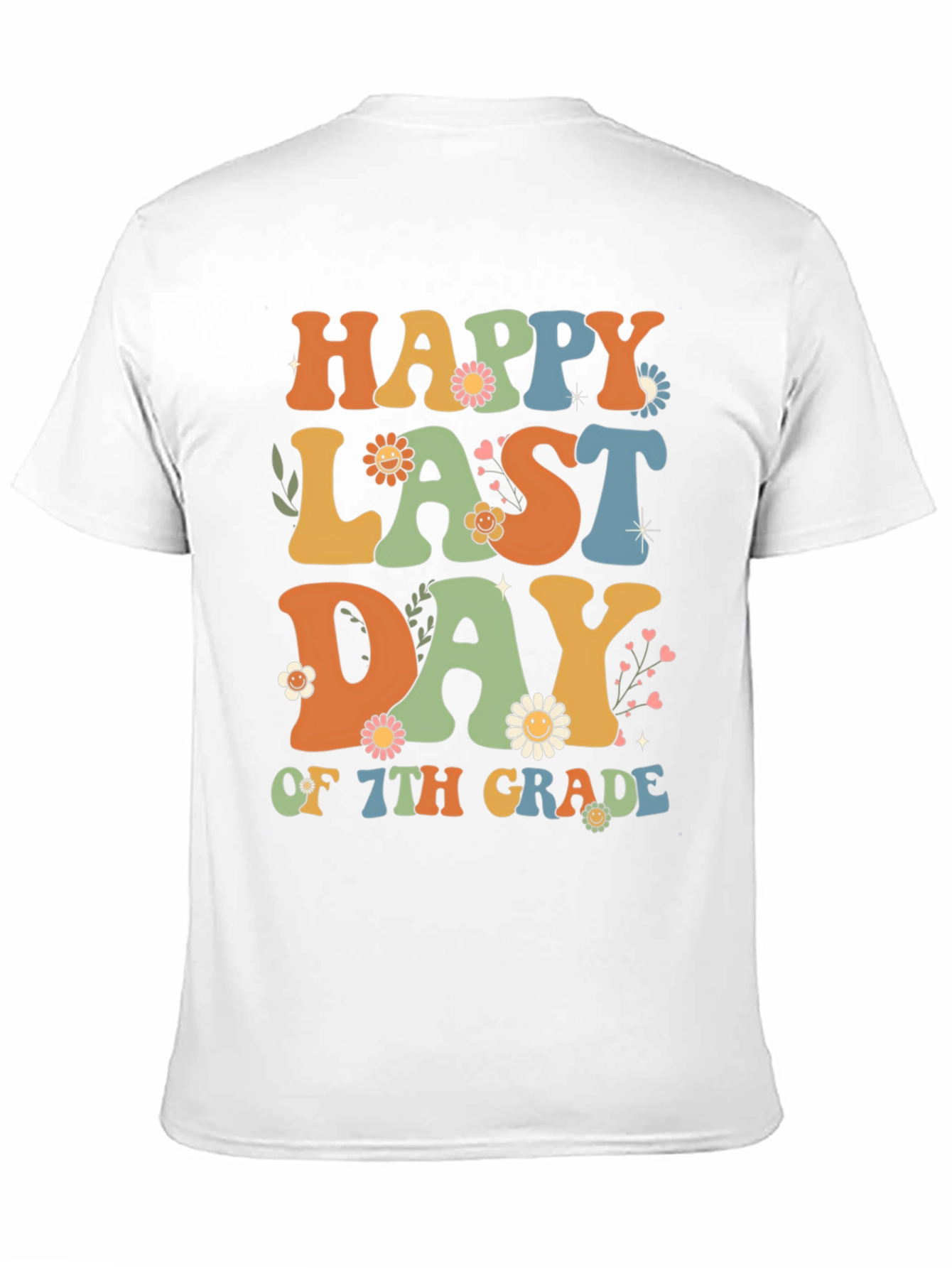 Happy Last Day of 7th Grade Graphic Tee