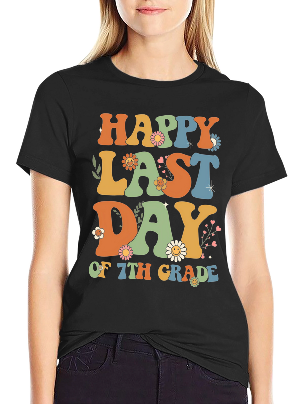 Happy Last Day of 7th Grade Graphic Tee