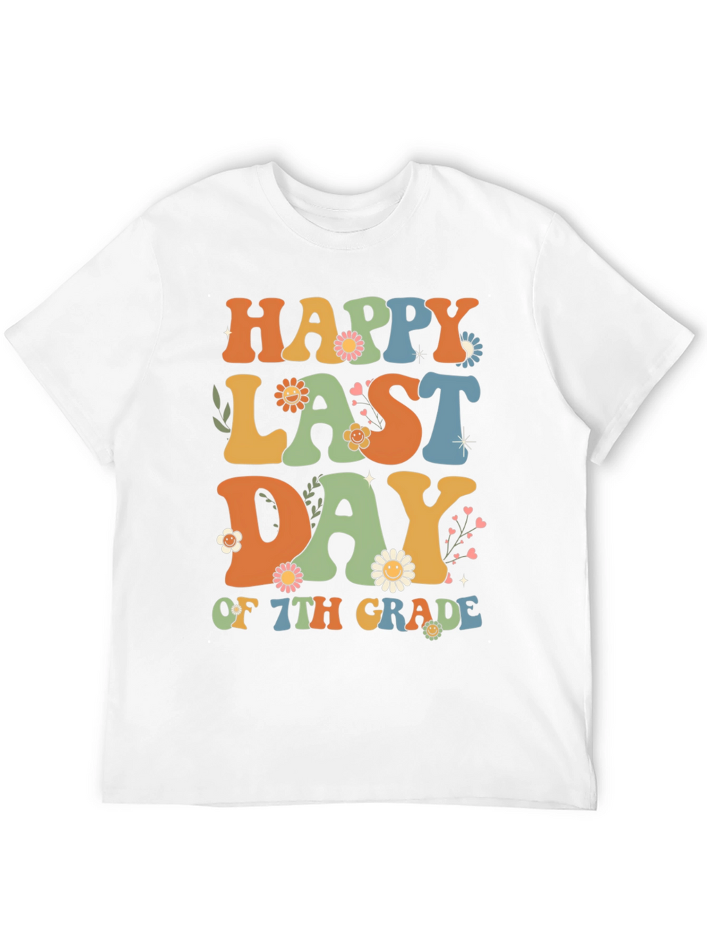 Happy Last Day of 7th Grade Graphic Tee