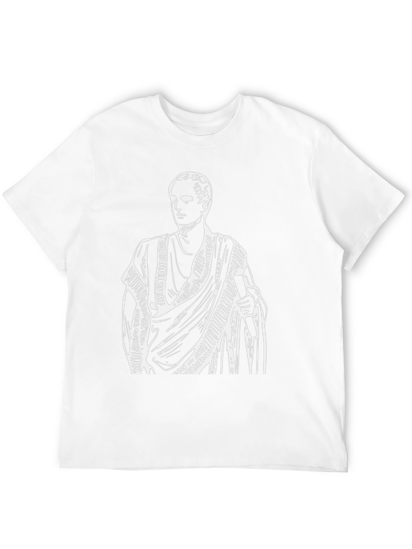 Roman Emperor Graphic Tee - Black
