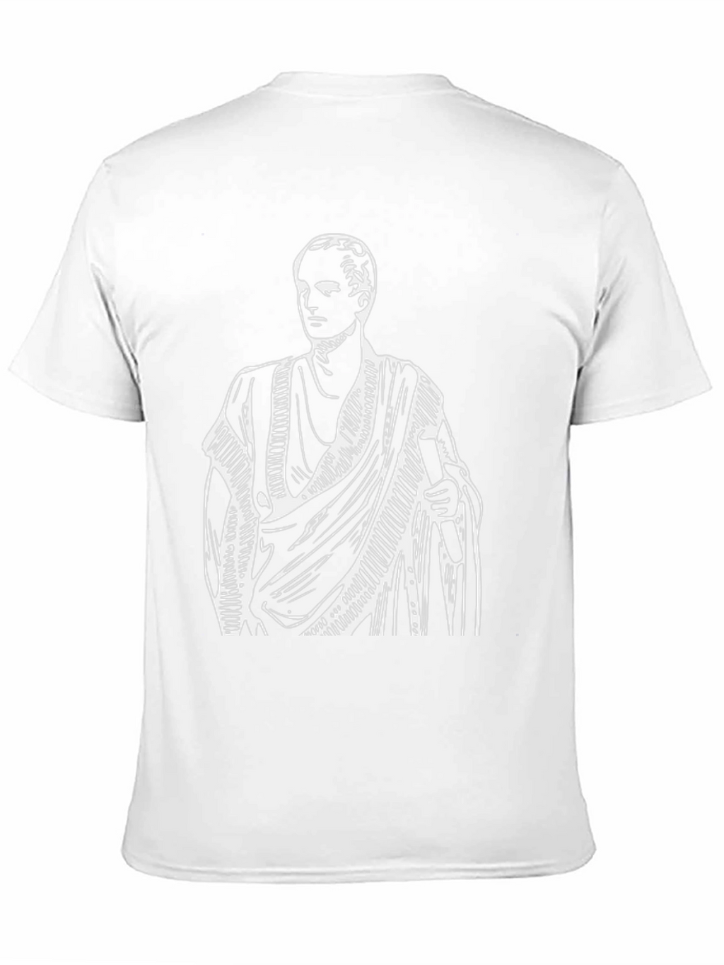 Roman Emperor Graphic Tee - Black