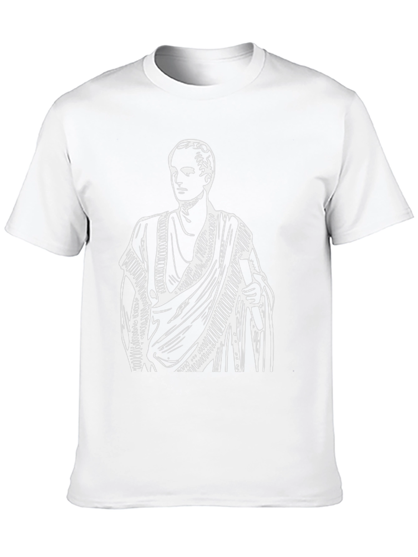 Roman Emperor Graphic Tee - Black