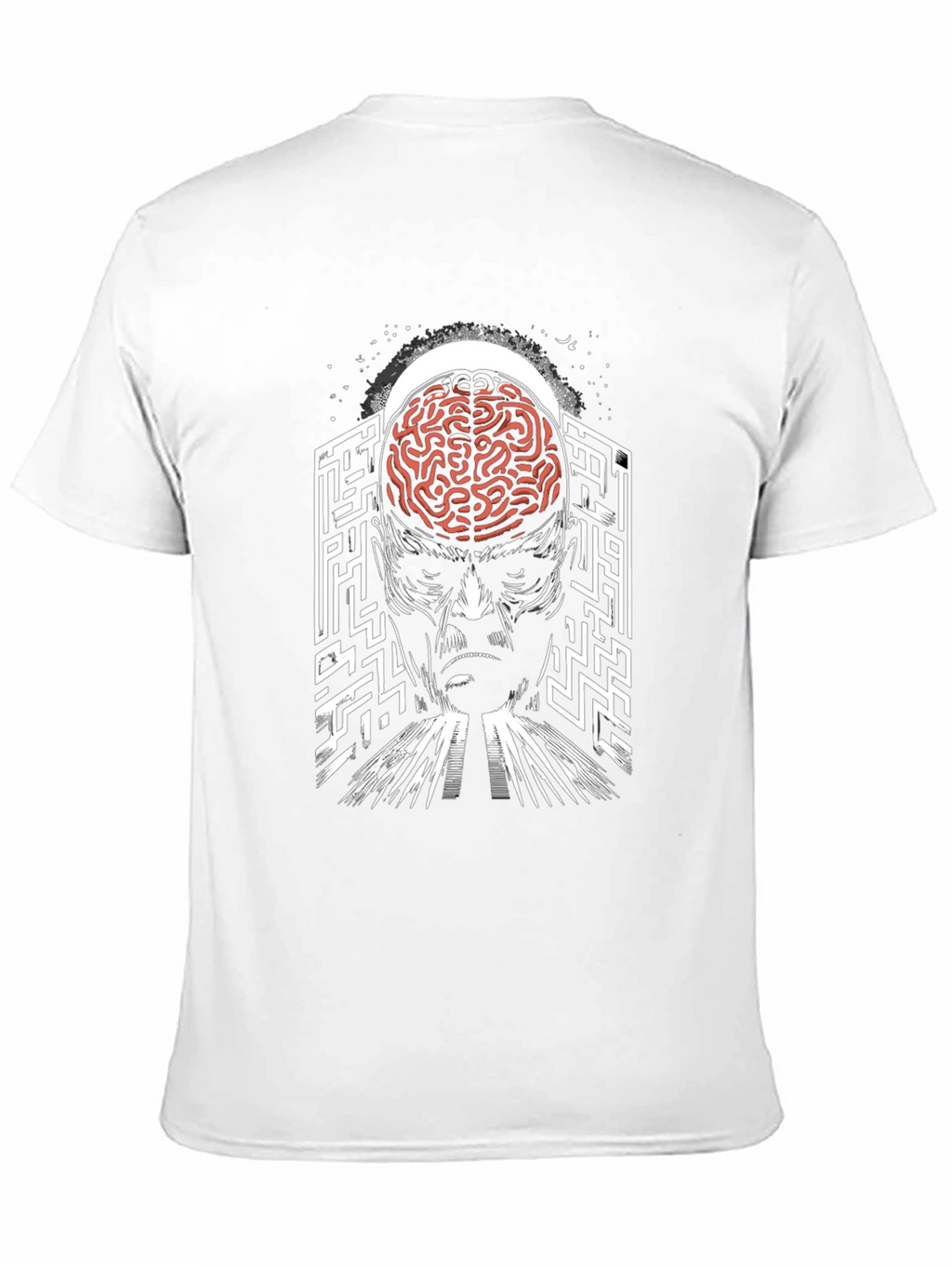 Brain Maze T-Shirt: Mind-Bending Graphic Tee