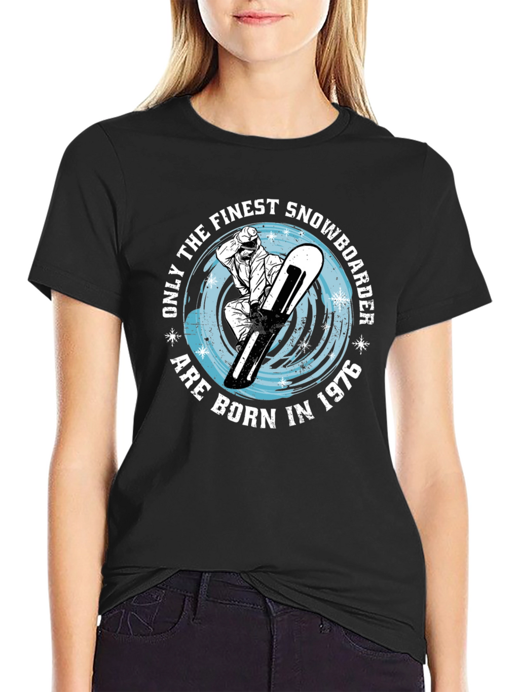 Finest Snowboarder Born in 1976 T-Shirt