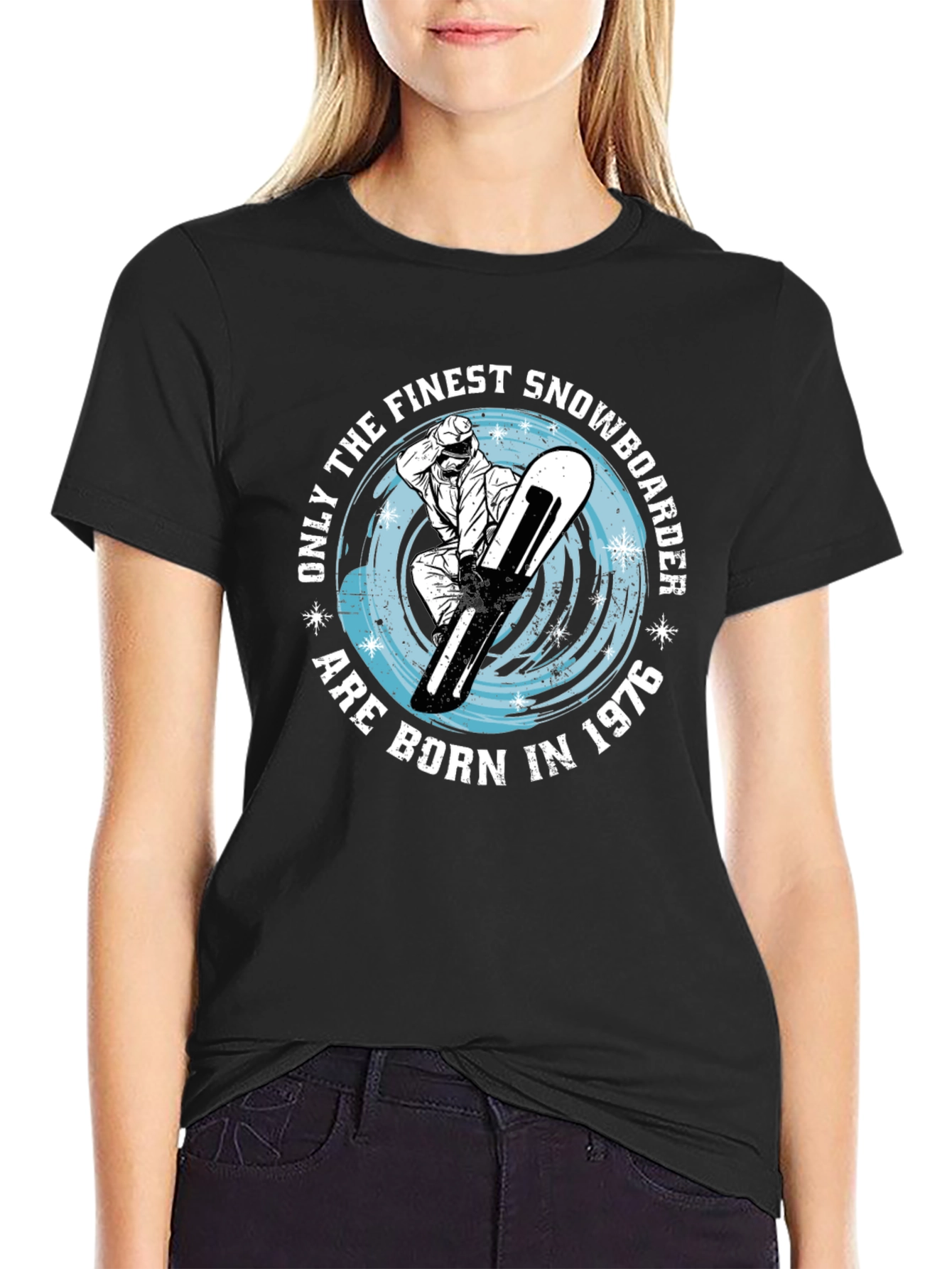 Finest Snowboarder Born in 1976 T-Shirt