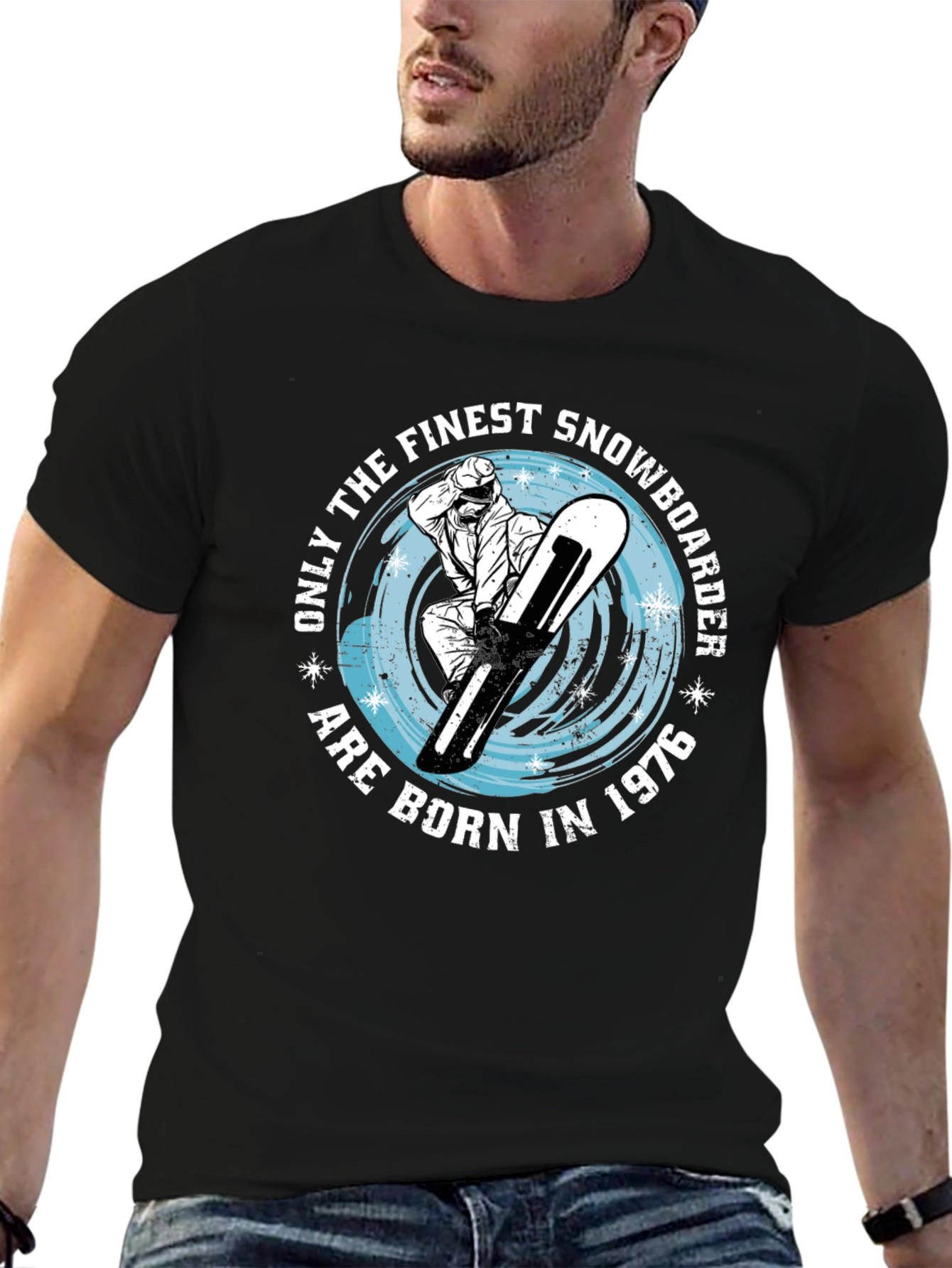 Finest Snowboarder Born in 1976 T-Shirt