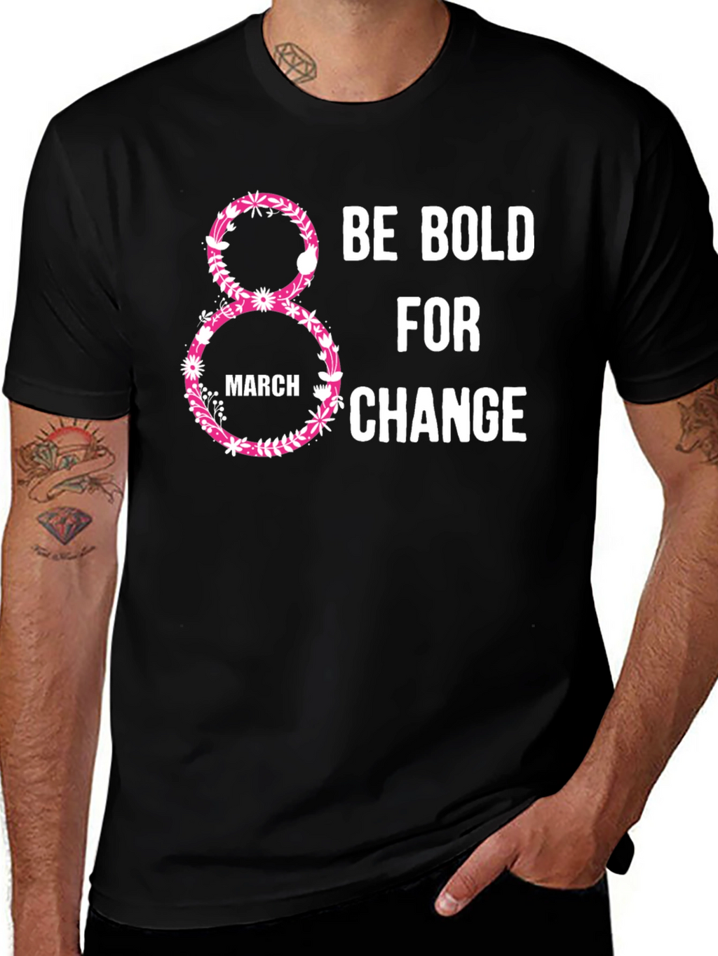 Be Bold For Change Womens Day T-Shirt