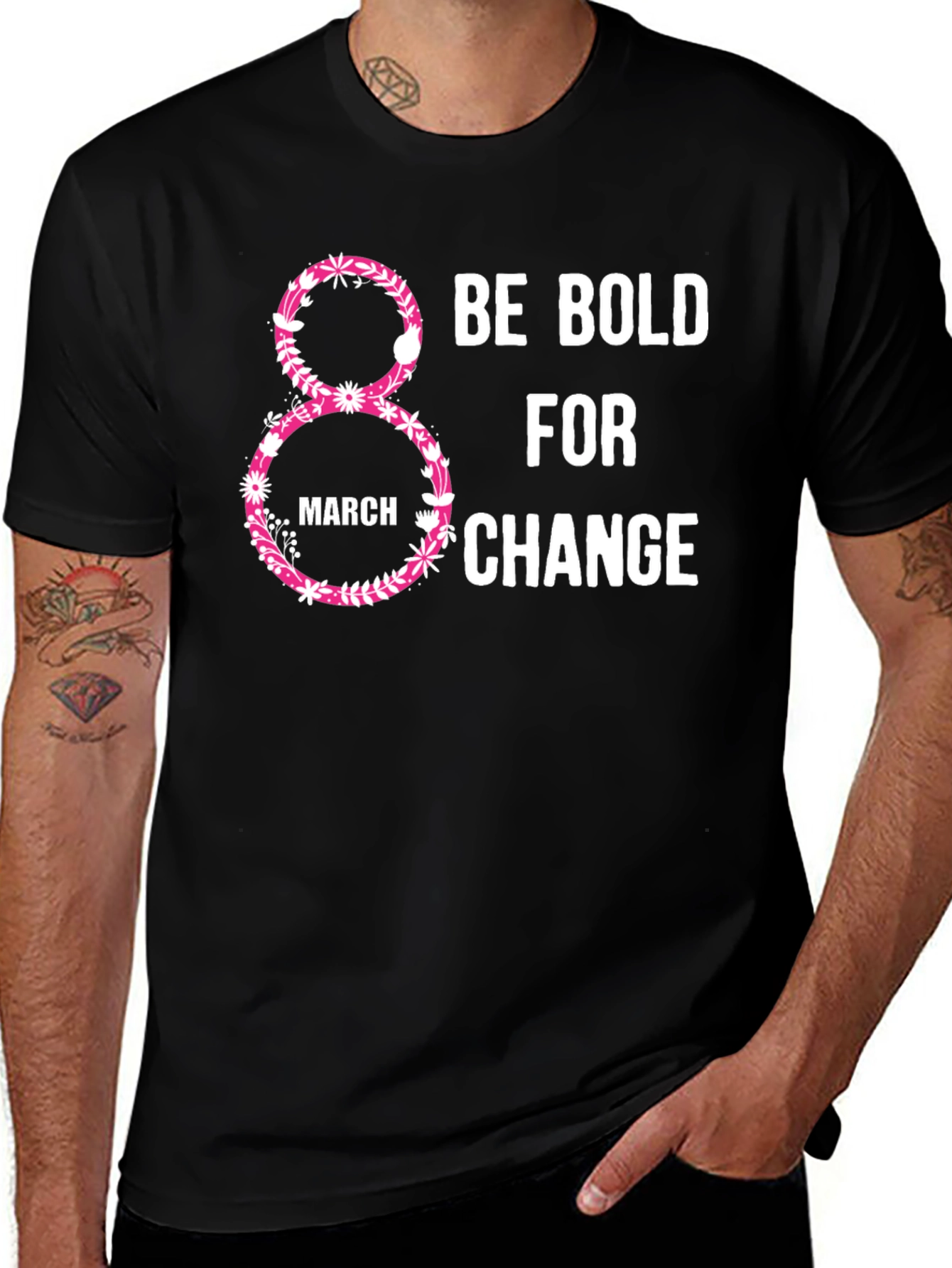 Be Bold For Change Womens Day T-Shirt
