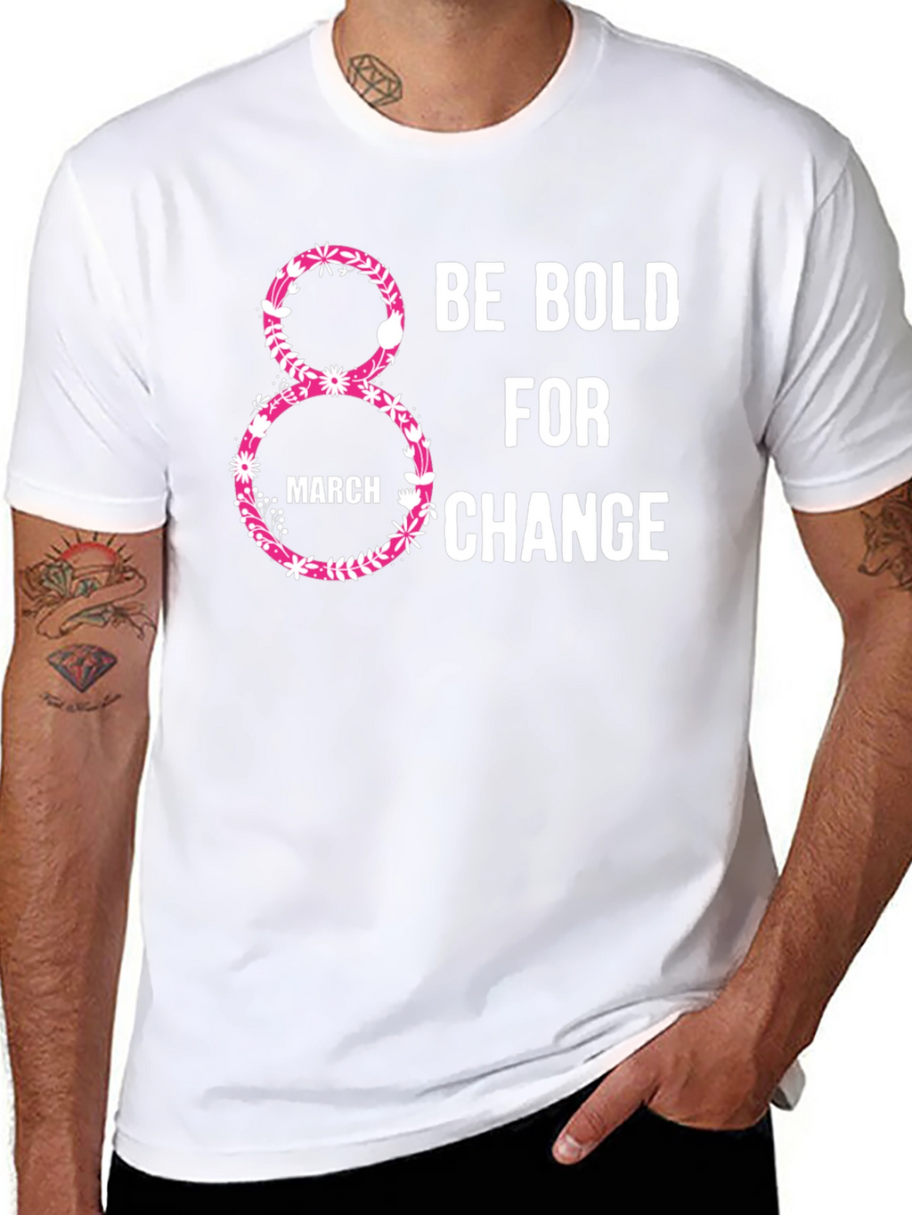 Be Bold For Change Womens Day T-Shirt