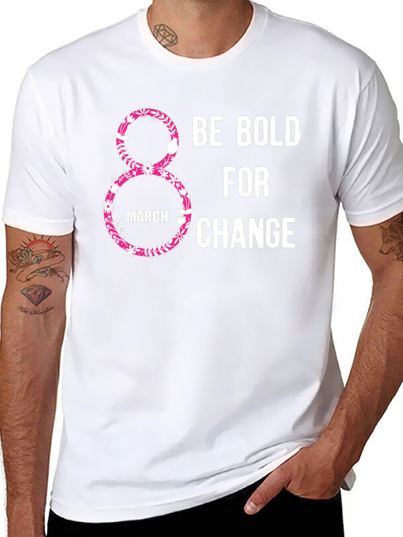 Be Bold For Change Womens Day T-Shirt