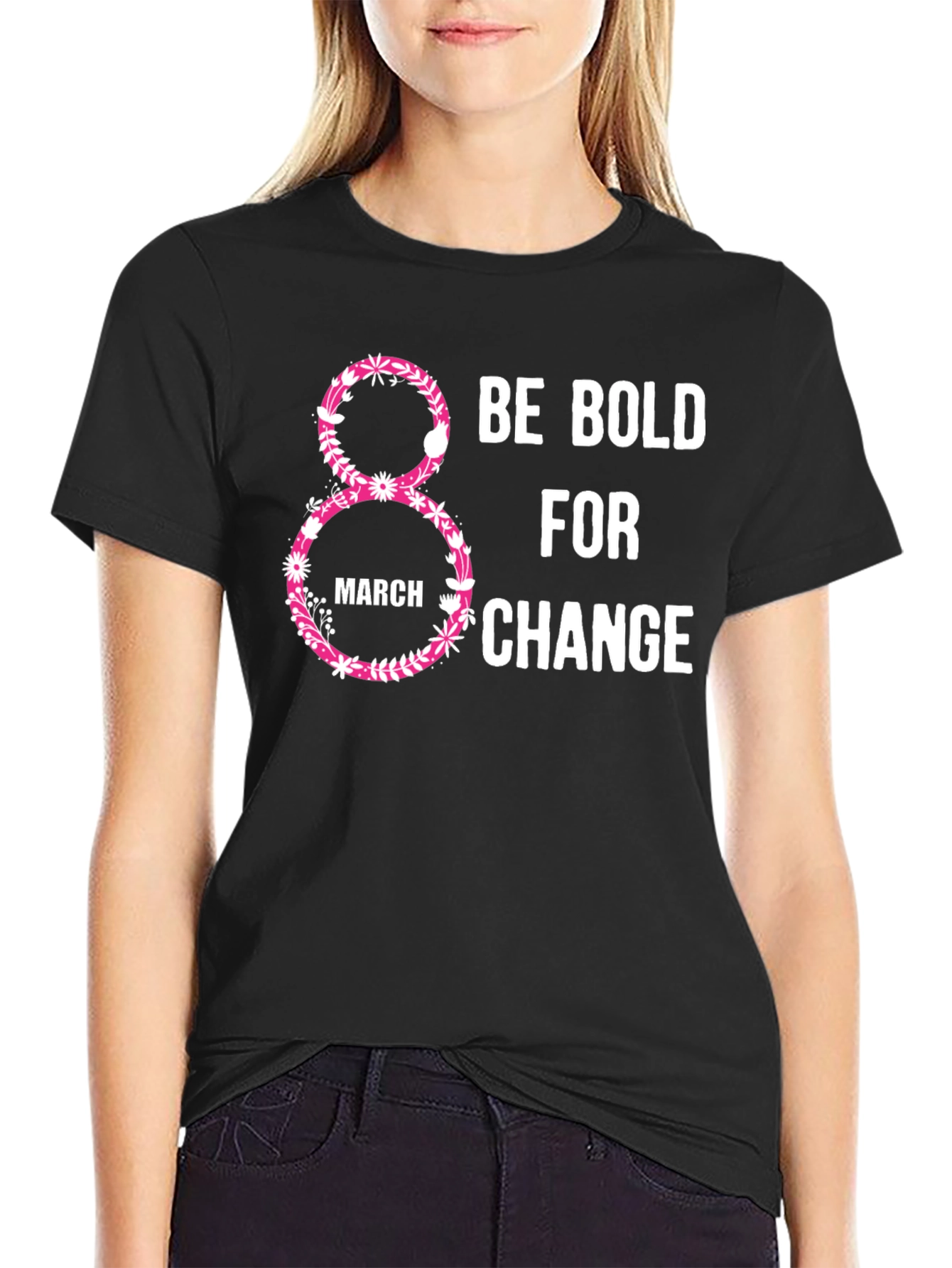 Be Bold For Change Womens Day T-Shirt