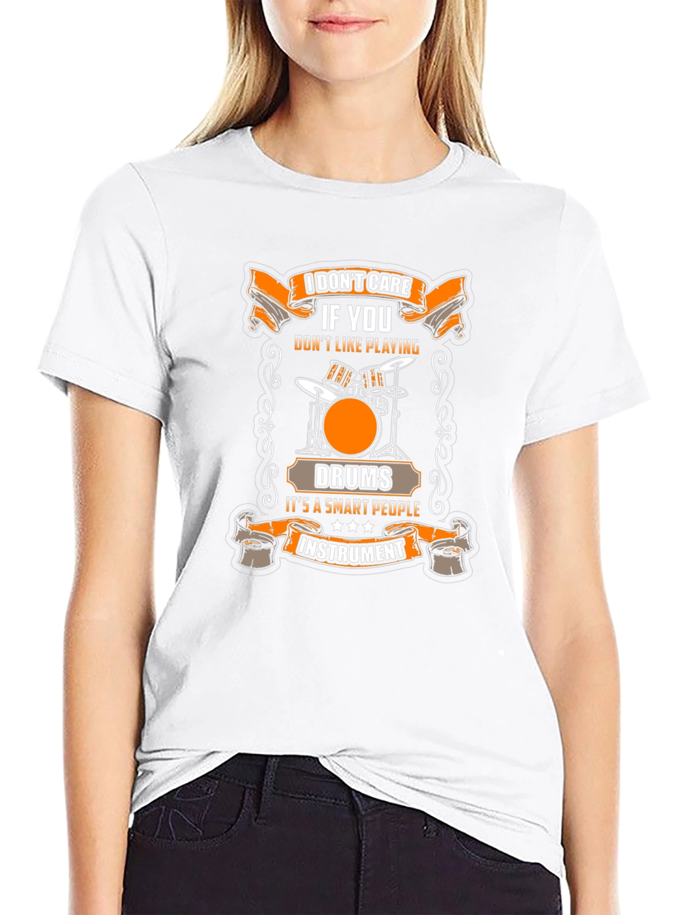Drum Instrument Smart People T-Shirt