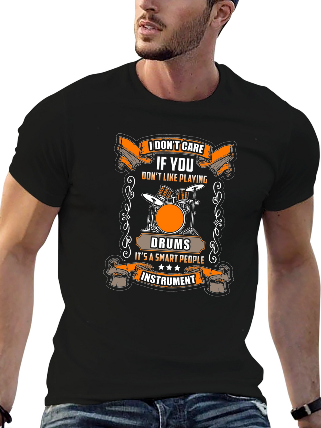 Drum Instrument Smart People T-Shirt