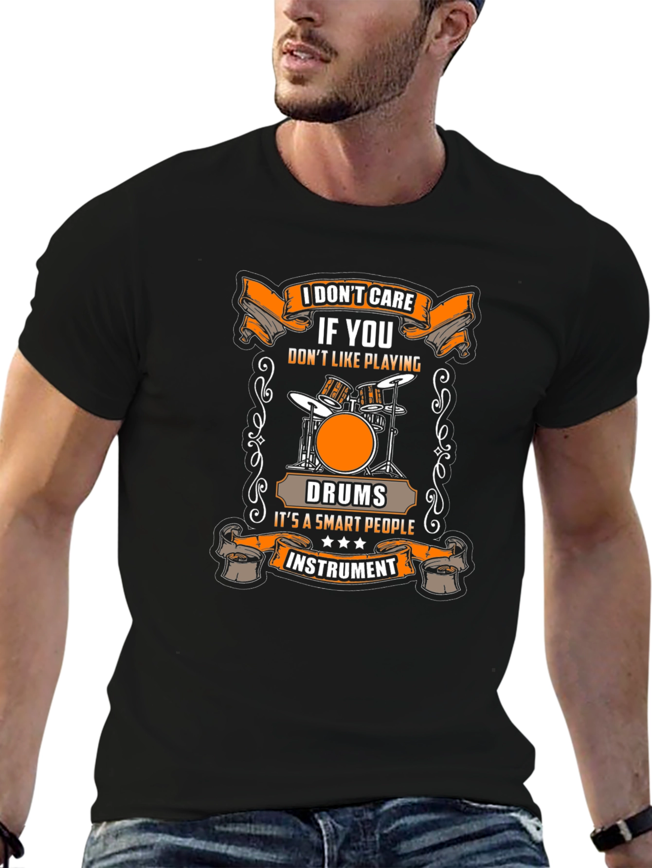 Drum Instrument Smart People T-Shirt