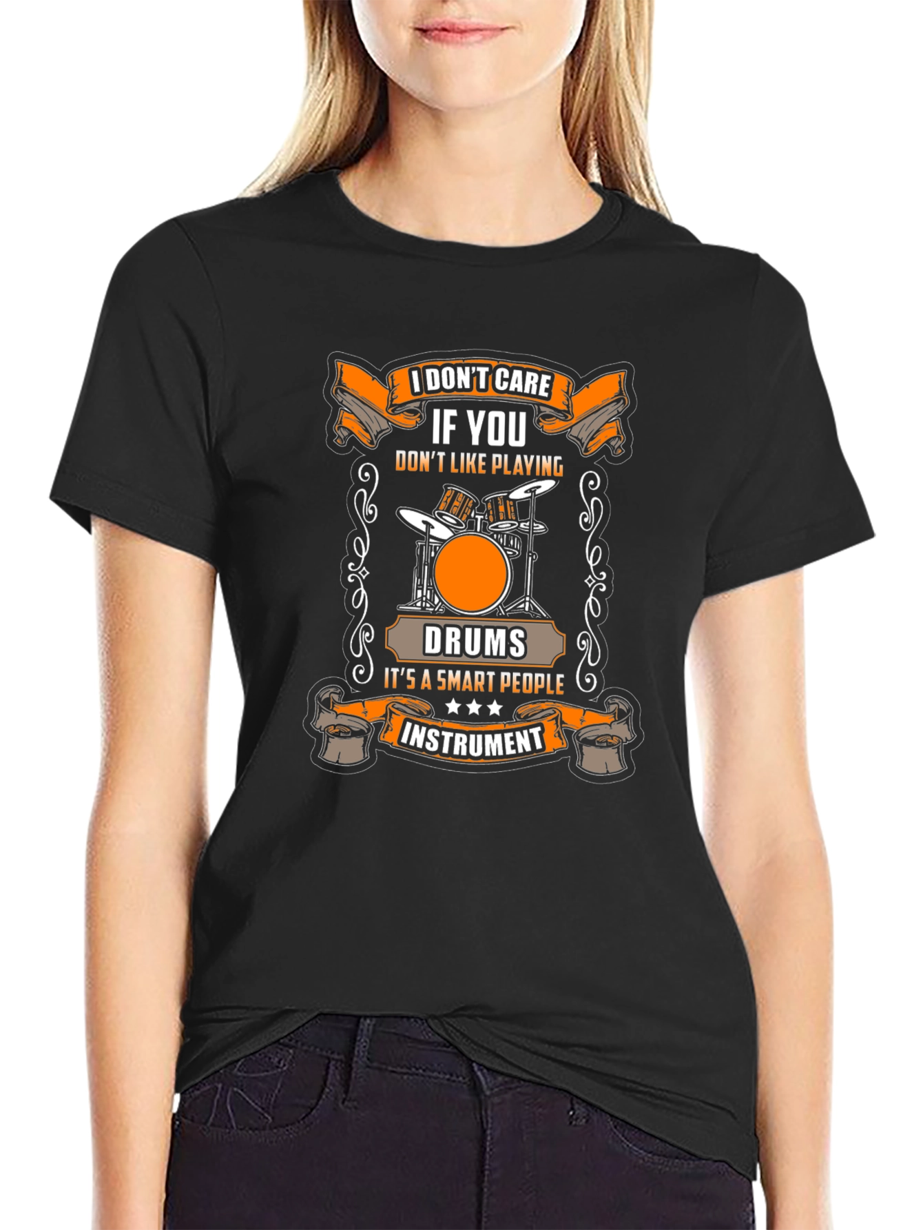 Drum Instrument Smart People T-Shirt