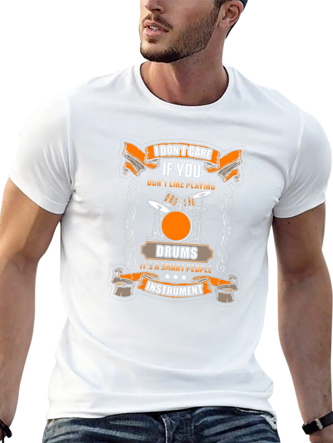 Drum Instrument Smart People T-Shirt