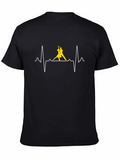 Tango Heartbeat Graphic Tee - Dance Lover Shirt