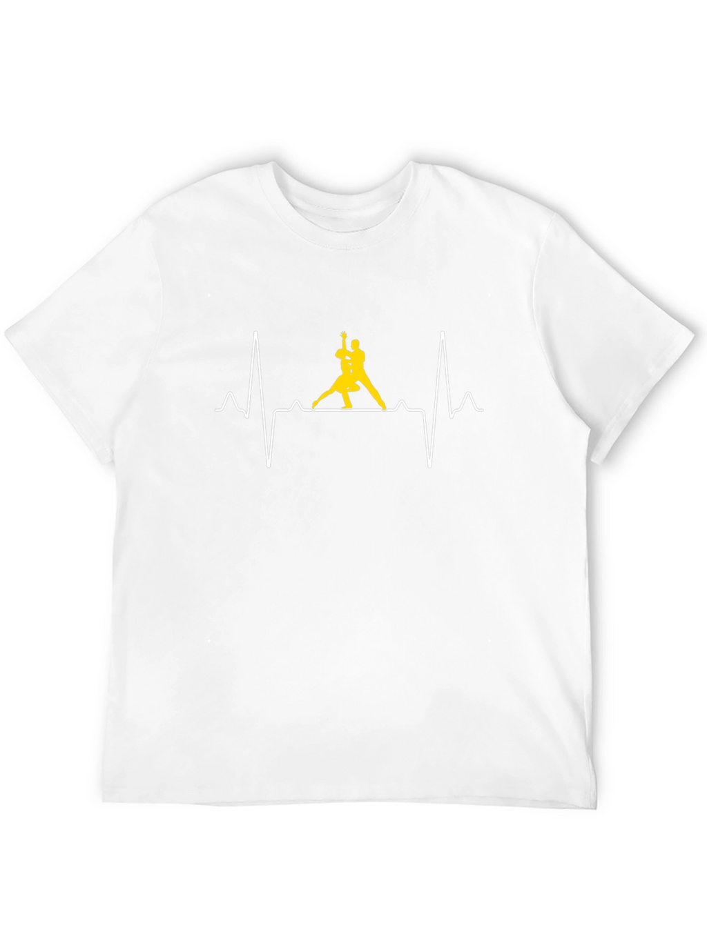 Tango Heartbeat Graphic Tee - Dance Lover Shirt