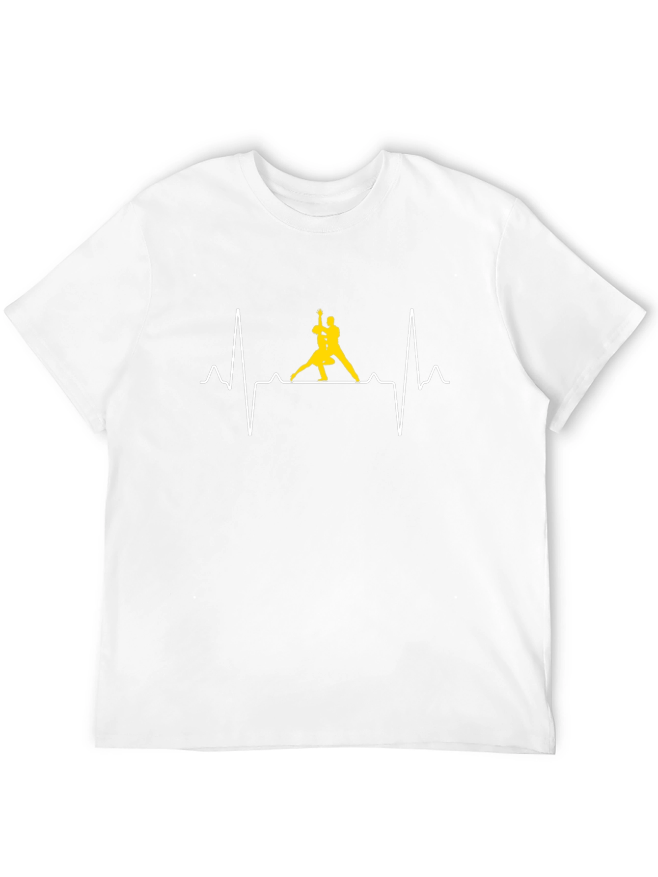 Tango Heartbeat Graphic Tee - Dance Lover Shirt