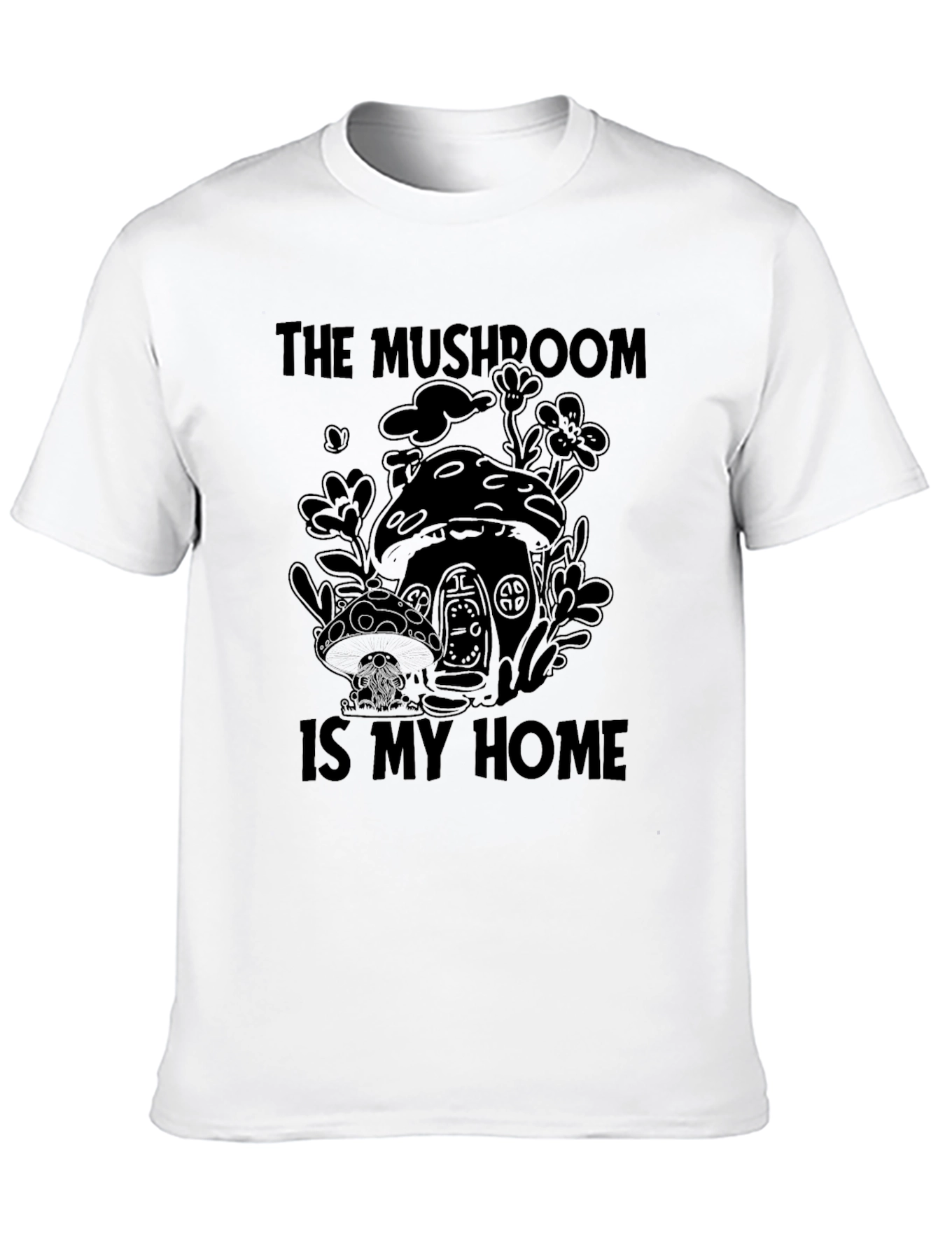 The Mushroom Is My Home Graphic Tee