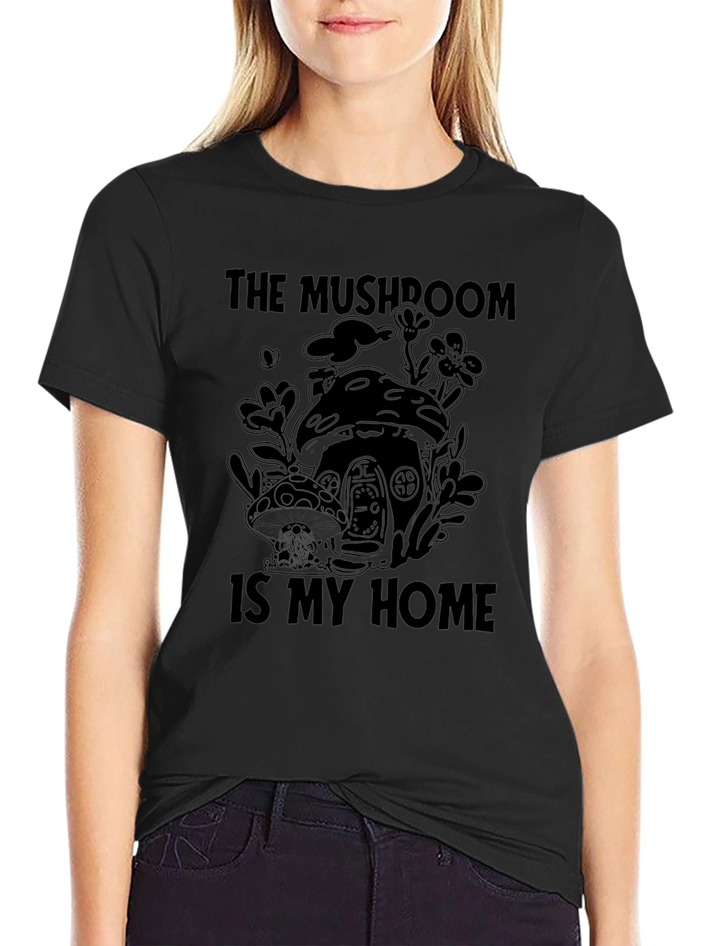 The Mushroom Is My Home Graphic Tee