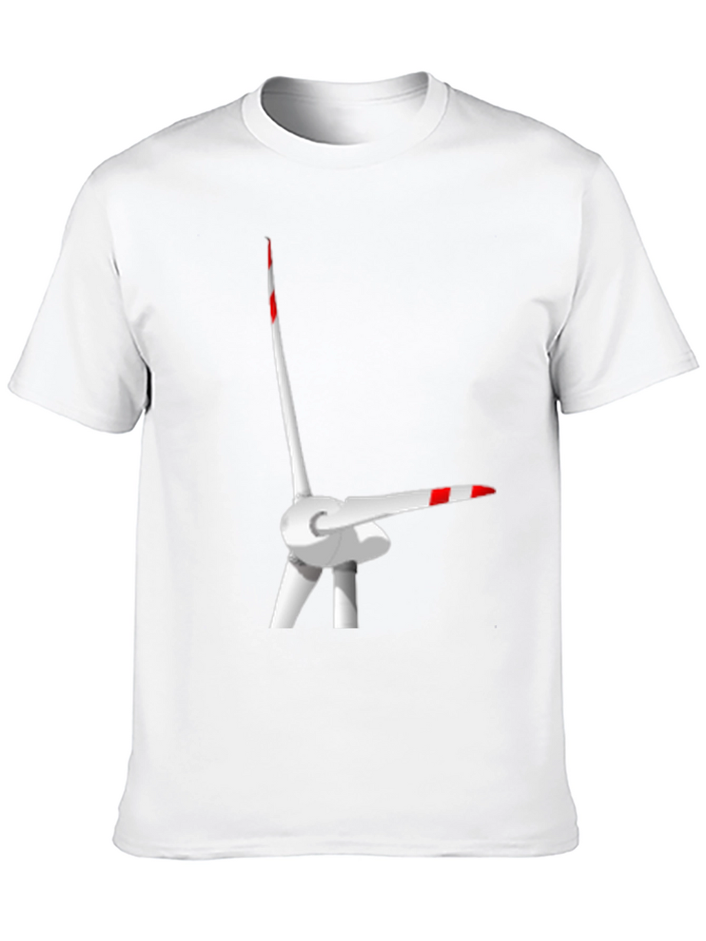 Wind Turbine T-Shirt - Black Graphic Tee