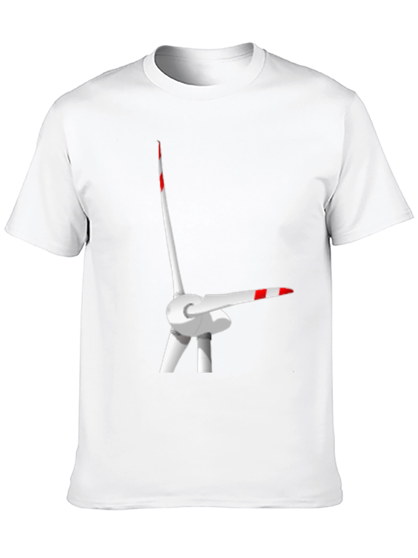Wind Turbine T-Shirt - Black Graphic Tee
