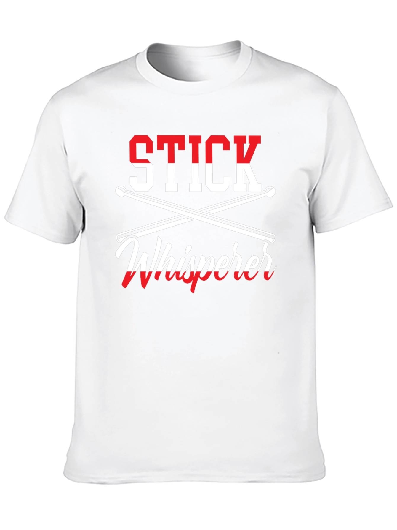 Stick Whisperer Drummer T-Shirt - Music Lover Gift