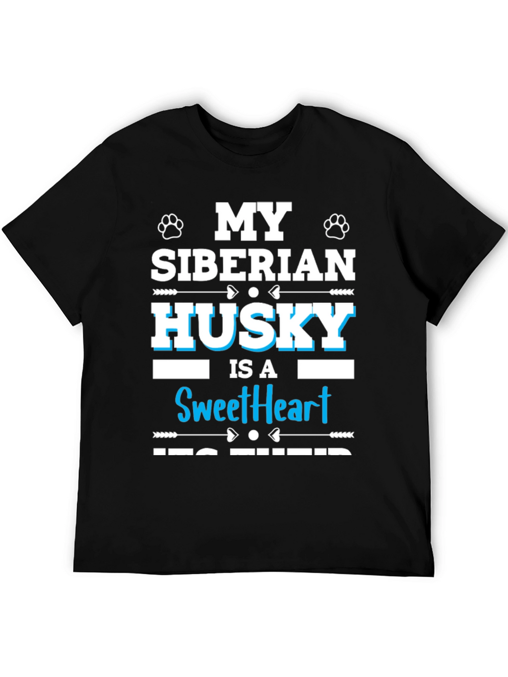 My Siberian Husky Sweetheart Tee