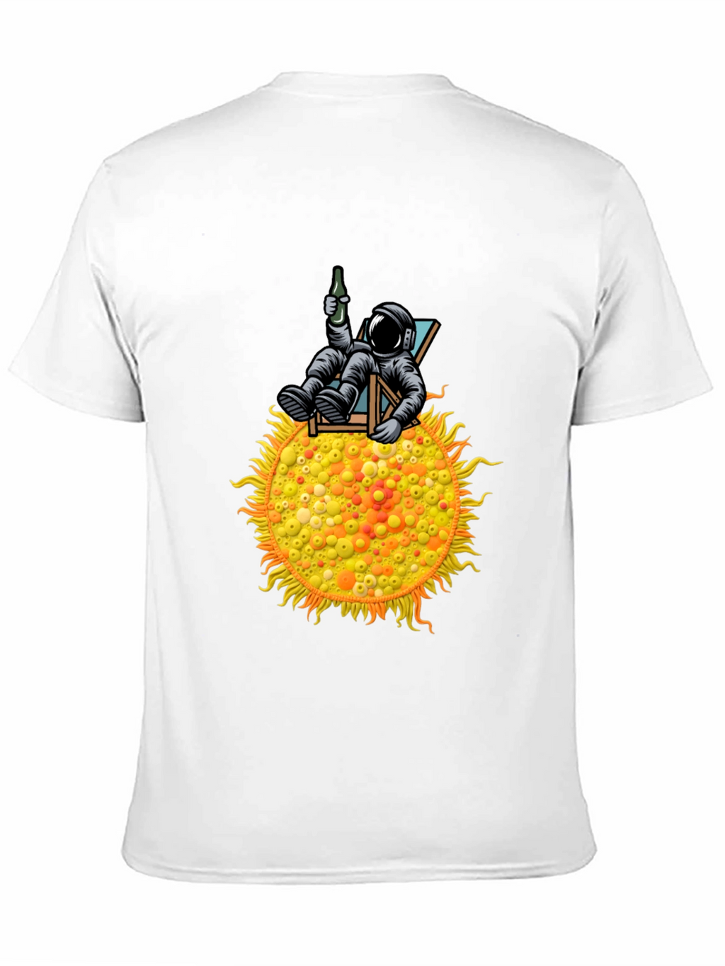 Astronaut Sun Lounger T-Shirt - Relax in Style