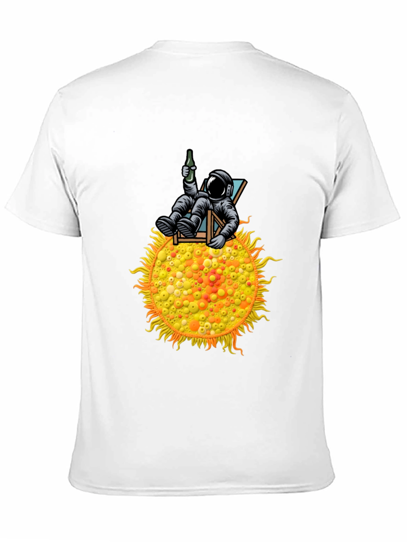 Astronaut Sun Lounger T-Shirt - Relax in Style