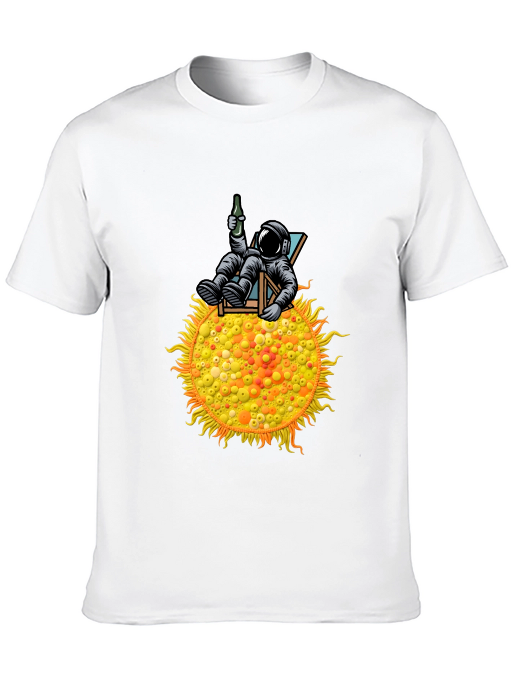 Astronaut Sun Lounger T-Shirt - Relax in Style