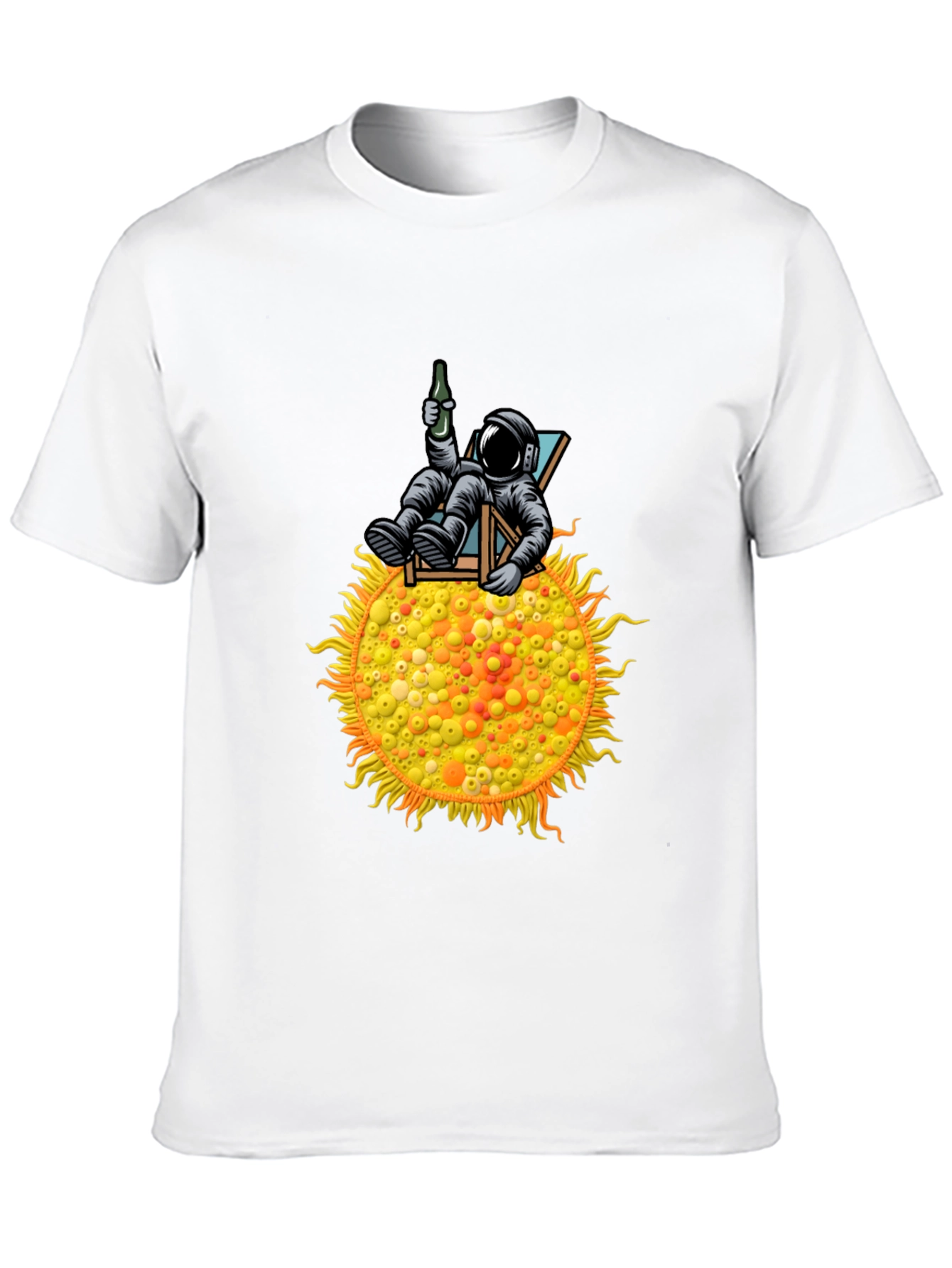 Astronaut Sun Lounger T-Shirt - Relax in Style