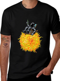 Astronaut Sun Lounger T-Shirt - Relax in Style