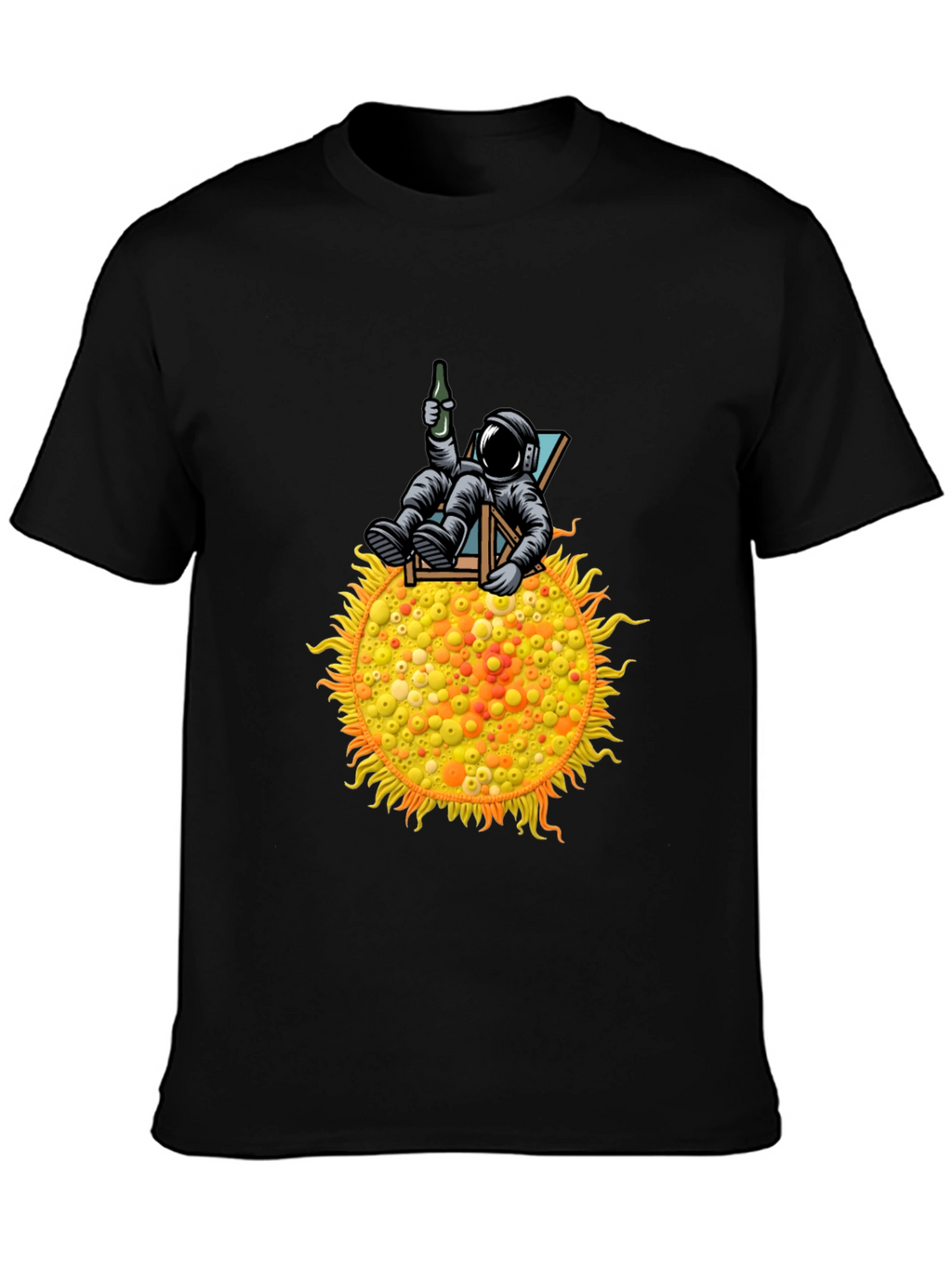 Astronaut Sun Lounger T-Shirt - Relax in Style